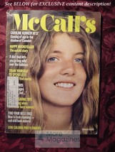 MCCALL&#39;s November 1974 Caroline Kennedy Bette Davis Alice Adams Gloria Goldreich - £6.04 GBP
