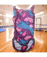 Motion Wear Purple Teal Chicago Style 2020 Jazzy All Over Leotard Adult ... - $264.64 MXN