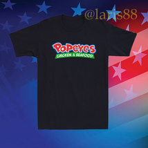 New Shirt Popeyes Chicken &amp; Seafood  Logo T-Shirt Mens USA Size S-5XL Many Color - £20.10 GBP+