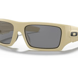 Oakley SI Industrial Det Cord Sunglasses OO9253-1661 Desert Tan W/ Grey ... - £93.41 GBP