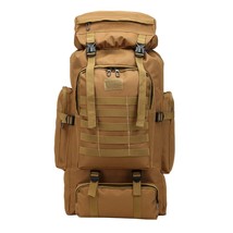 Waterproof 600D Ox Cloth 80L Backpack Outdoor Training Hi Molle Knapsack Comfort - £95.90 GBP