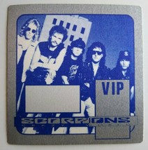 Scorpions Backstage Pass Crazy World Tour VIP Band Photo Original 1990 Hard Rock - £14.86 GBP
