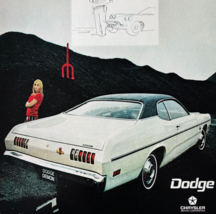 1971 Dodge Demon Advertisement Vintage Automobile Chrysler Classic DWW11A - $59.99
