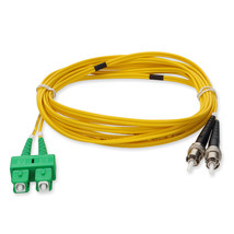 Addon ADD-ASC-ST-2MS9SMF ADDON 2M ASC TO ST YELLOW OS2 SIMPLEX OFNR (RIS... - $38.04