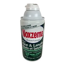 Noxzema Medicated Shave Cream With Aloe &amp; Lanolin 11 oz Can New No cap - £46.33 GBP