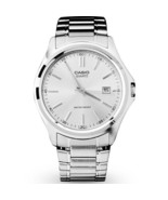 Casio Analog Men Classic Silver Dial Stainless Steel Strap Watch MTP-118... - $1,081.42 MXN