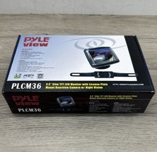 Pyle View PLCM36 Night Vision Rear view Camera With 3.5” LCD Monitor - $23.21