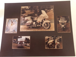 Elvis Presley 3 Pictures In One Motorcycle 8x10 Photo Still Image - £8.59 GBP