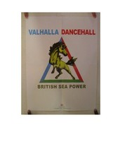 British Sea Power Poster Valhalla Dancehall Two Sided - $26.87