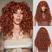 Small high temperature silk headpiece fluffy short curly hair - €31,47 EUR