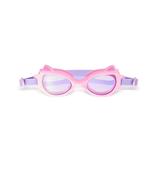 Kids Swimming Goggles Anti Fog Uv Protection Adjustable Goggles Purple Pink - £21.04 GBP