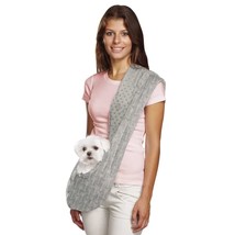 Small Dog Cat Pet Reversible Sling Carrier Soft Stylish Patterns Comfort... - £33.59 GBP