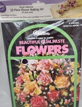 Wilton Beautiful Gum Paste Flower Making Craft Set Vintage 90’s New Seal... - $19.75