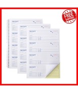 Essential Carbonless Money &amp; Rent Receipt Book - 3 Packs for Easy Record... - €28,50 EUR