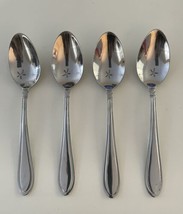 Oneida MEMPHIS Stainless China Lot of 4 Tablespoons 6.75" - £14.93 GBP