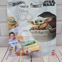 Hot Wheels Disney 100 Years Star Wars Grogu Character Car 2022 - $8.79