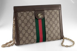 Gucci GG Supreme Canvas Small Shoulder Bag w/ Original Dust Bag - $1,485.00