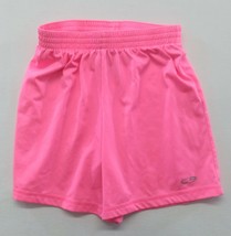 Champion Girls Size Medium (7-8) Pink Elastic Drawstring Waist Polyester Shorts - £7.90 GBP