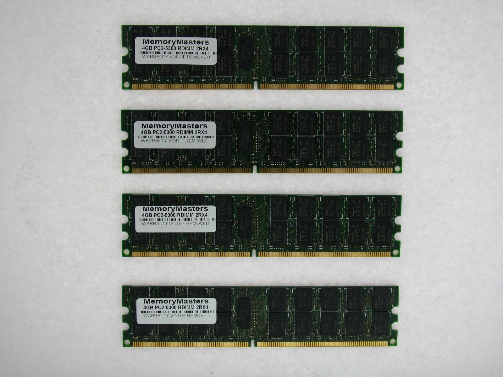 16GB  4X4GB MEM FOR HP PROLIANT DL585 G2 DL585 G5 DL785 G5 DL785 G6 - $196.02