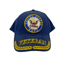 United States Navy Veteran Hat Adjustable Eagle Emblems Inc NEW - $19.95