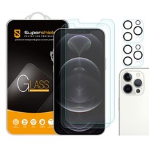 (2 Pack) Supershieldz Designed for Apple iPhone 12 Pro Max (6.7 inch) + Camera - £12.81 GBP