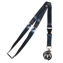 Marvel Comics Venom Lanyard with Rubber Logo Charm NEW UNUSED Spider-Man - £7.76 GBP