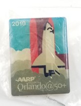 2010 AARP @50+ National Event Expo Orlando Florida Pin Souvenir Space Shuttle - £7.92 GBP