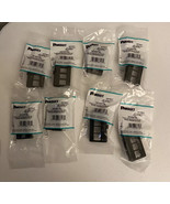 PANDUIT NK4MFBL Netkey 4 Position Modular Furniture Faceplate Black Lot Of 15 - $29.35