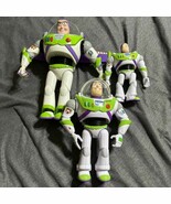 3 Disney Pixar Toy Story Action Figure Toy Buzz Lightyear - $368.20 MXN