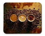 Coffee Latte Cappuccino Mouse Pad - $13.90