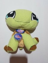 Littlest Pet Shop VIP turtle Plush Stuffed Animal Toy,  2007 Unused Code - £16.96 GBP