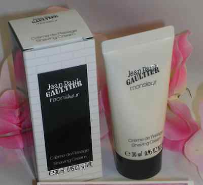 New Jean Paul Gaultier Shaving Cream Close Comfortable Shave .95 oz 30 m... - $5.09