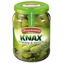 Hengstenberg - KNAX (Pickles)-Knackig &amp; Wuerzig- 720ml - £5.26 GBP
