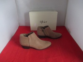 STYLE &amp; CO Wileyy Ankle Booties $69 - US Size 8 1/2 - Taupe - #926 - $19.79