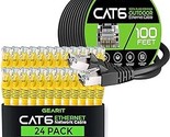 GearIT 24Pack 7ft Cat6 Ethernet Cable &amp; 100ft Cat6 Cable - $214.99