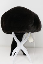 Black Mink Beret with Jeweled Tails - £344.54 GBP