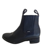 ESTABLO WORK CASUAL ANKLE  BOOTS BLACK WOMENS US SIZE 6.5 PULL UP SHOES - £16.39 GBP