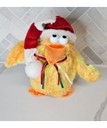 Dan Dee Christmas Chicken Chick Striped Santa Hat Sings And Dances - $24.70