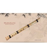 G Key Korean Style Shakuhachi 5 Holes Vertical Woodwind Musical Instrume... - £68.79 GBP