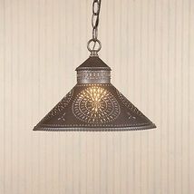 Stockbridge Shade Light with Chisel in Kettle Black Tin image 2