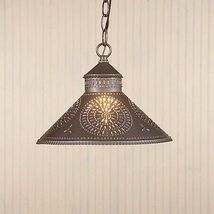 Stockbridge Shade Light with Chisel in Kettle Black Tin - £95.88 GBP