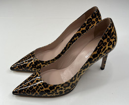 miu miu NWOB women’s size 6 brown cheetah print high heels sf15 - £236.61 GBP