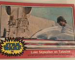 Vintage Star Wars Trading Card Red 1977 #74 Luke Skywalker On Tatooine - $2.48