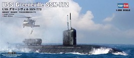 USS Greeneville SSN-772 Nuclear Attack Submarine US NAVY - 1/350 Scale Model Kit - £22.57 GBP