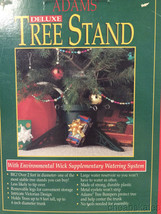Adams Deluxe Christmas Tree Stand Holds Tree to 9&#39;- Victorian Design VER... - £9.15 GBP