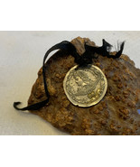 Antique 1896 Deutsche Volks-Fest Staten Island Token Coin Souvenir Ribbon - $99.95