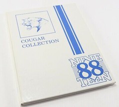 Vintage 1988 Missouri City Texas Cougar Junior High School Yearbook - £17.77 GBP