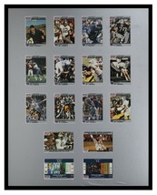 Dallas Cowboys 16x20 Framed 1990 Super Bowl Legends Card Display - £62.63 GBP