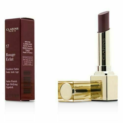 CLARINS Eclat Satin Finished Age-Defying  LIPSTICK  # 17 PINK MAGNOLIA NEW - $9.85