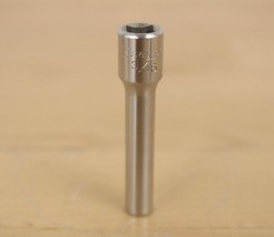 Snap-on Tools 1/4&quot; Drive 3/16&quot;  SAE Deep 12 Point Chrome Socket MVS6 - £8.72 GBP